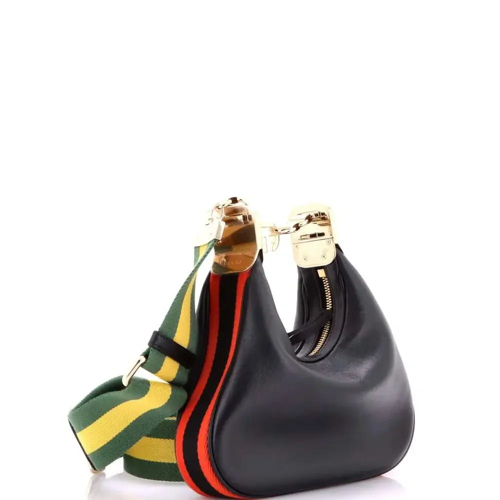 Gucci Attache Shoulder Bag Leather #215240G21B - Picture 3 of 9